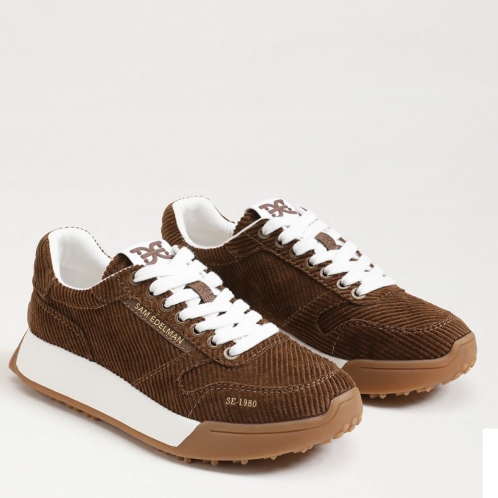 NWOT Sam Edelman Chocolate Cinnamon “Layla” Sneaker
